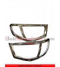 LIST HEADLAMP MITSUBISHI TRITON 2009 - 2014 (CROME)  -